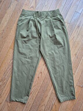 Uniqlo Leisure Pant Women's Small Olive Green